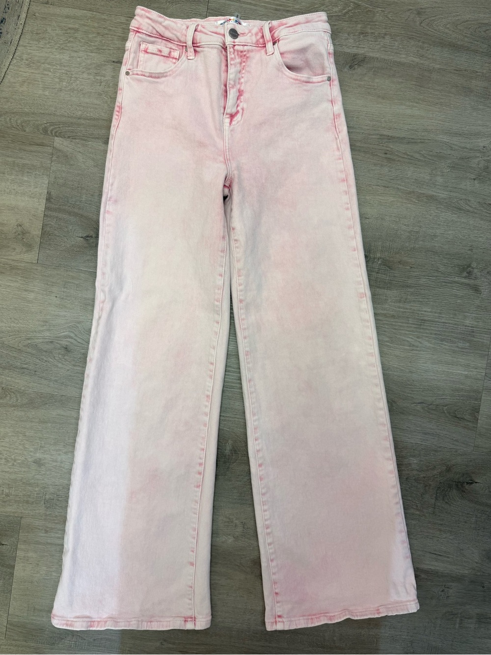 Risen x Freshkidd Pop Pink Wide-Leg Jeans Size 7/28